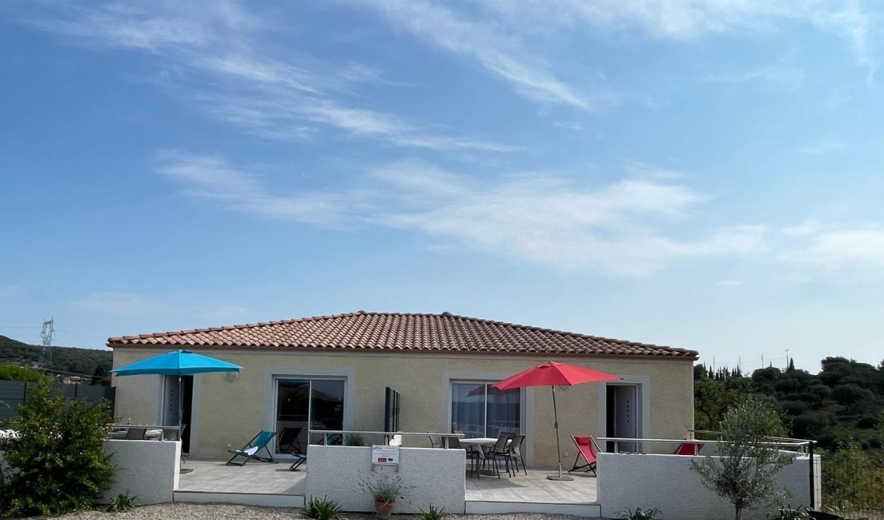 Val Des Bruyeres - Gite 15Mn Pezenas Avec Terrasse Et Cour Close - Parking Privatif Securise - Wifi Ftth Gratuit Neffies Zewnętrze zdjęcie