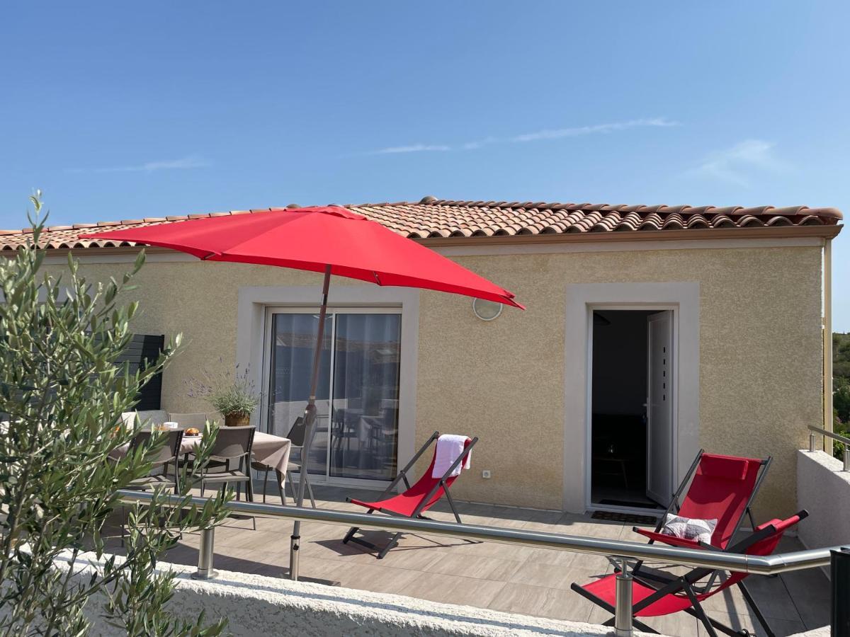 Val Des Bruyeres - Gite 15Mn Pezenas Avec Terrasse Et Cour Close - Parking Privatif Securise - Wifi Ftth Gratuit Neffies Zewnętrze zdjęcie