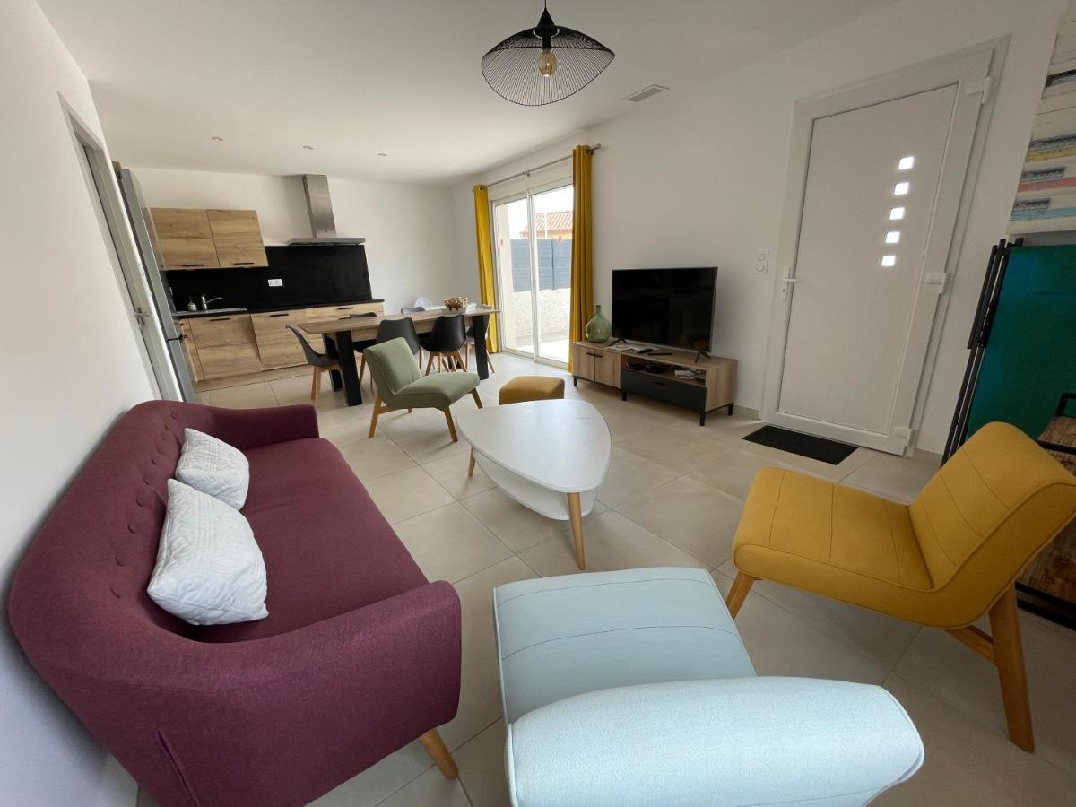 Val Des Bruyeres - Gite 15Mn Pezenas Avec Terrasse Et Cour Close - Parking Privatif Securise - Wifi Ftth Gratuit Neffies Zewnętrze zdjęcie